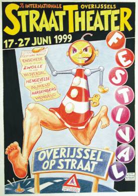 poster StraatTheater 1999