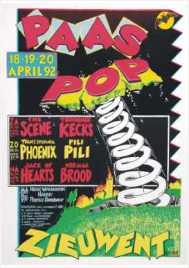 vix poster Paaspop 1992