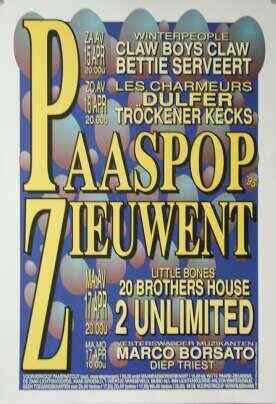 poster Paaspop 1995